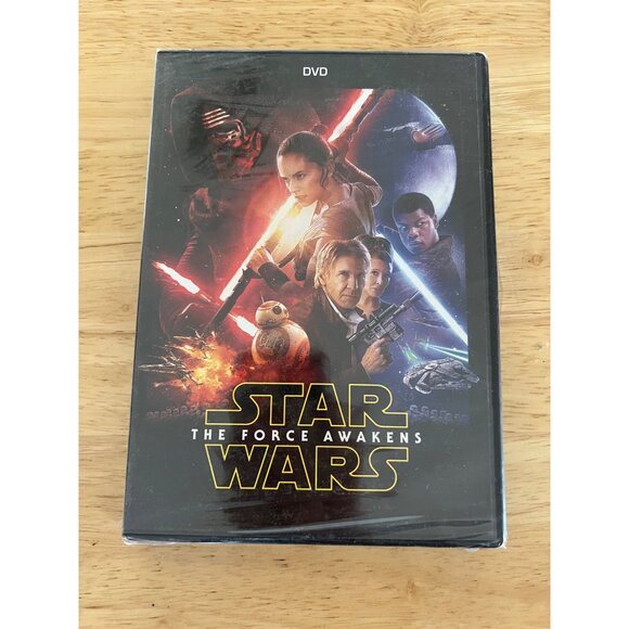Star Wars: The Force Awakens DVD 2015 Sci-Fi Action Film J.J. Abrams New Sealed - Picture 1 of 4